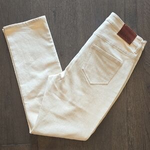 Thakoon Ecru Slim Jeans